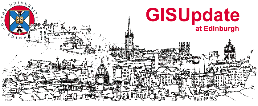 GISUpdate Conference - Contact: gisupd@geo.ed.ac.uk